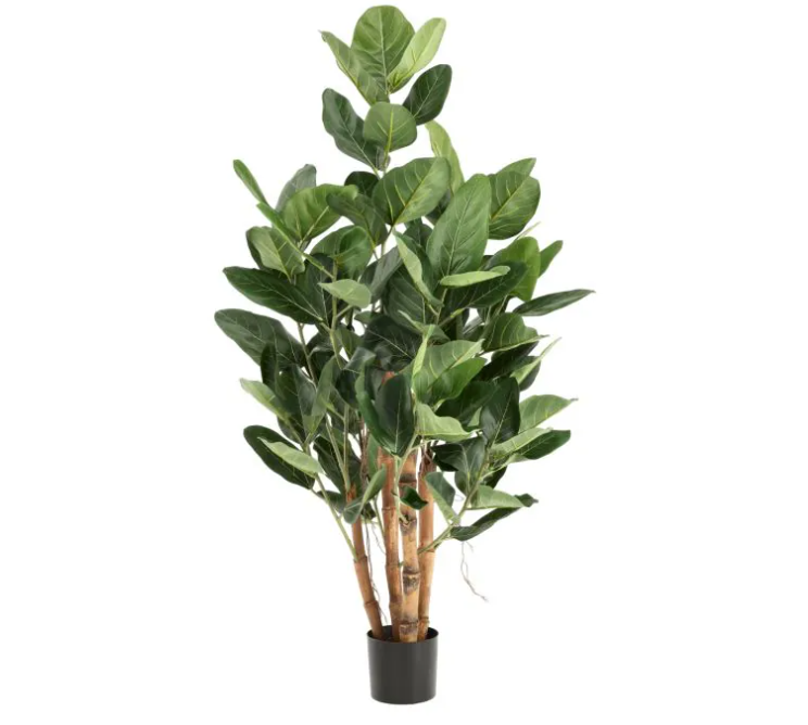 Groene kunstplanten